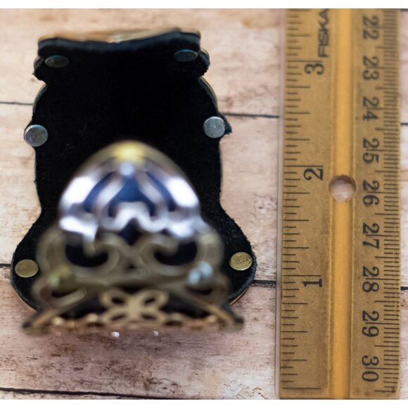 7 inch, Vintage Symbolic Edwardian Stylish Cuff Bracelet - XX9 - Picture 3 of 3